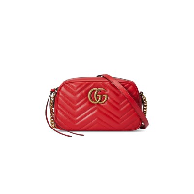 GUCCI GG MARMONT SMALL SHOULDER BAG 447632 (24*13*7cm)